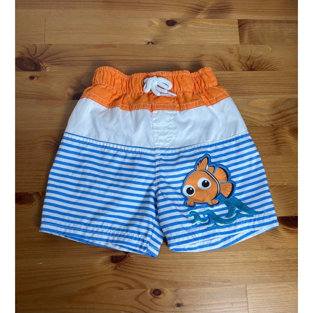 Disney Finding Nemo‎ Swim Trunks Size 9-12 Months